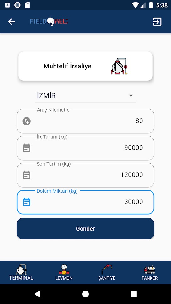 Tanker Enerji Lpg Akaryakıt LNG CNG