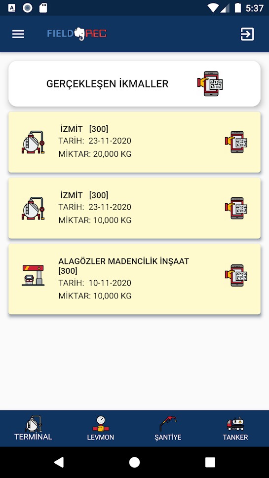 Tanker Enerji Lpg Akaryakıt LNG CNG